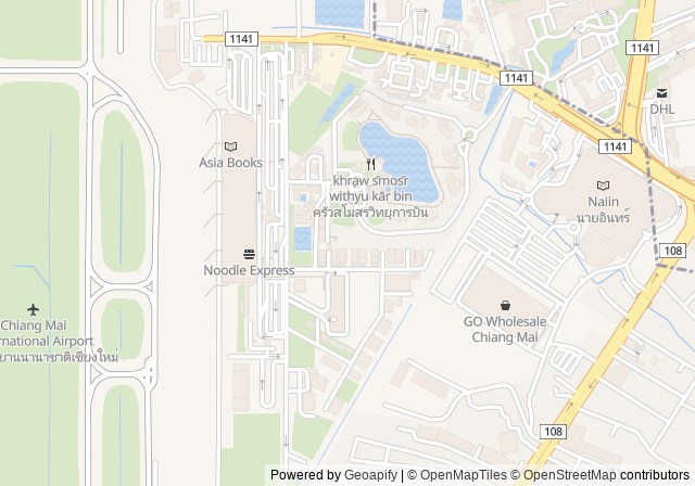 Chiang Mai Aeronautical Radio Tennis Court — เปิดใน Google Maps