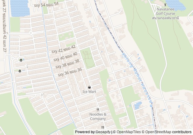 Muban Sahakorn Tennis Court (Seri Thai 57) — เปิดใน Google Maps