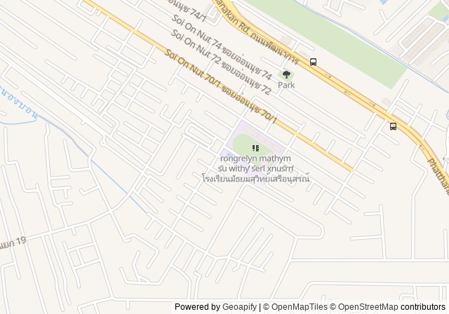 On Nut Sports Centre — เปิดใน Google Maps