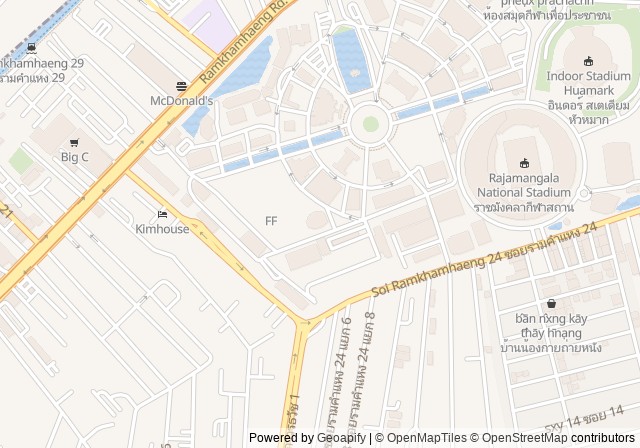 Ramkhamhaeng University Tennis Courts — เปิดใน Google Maps