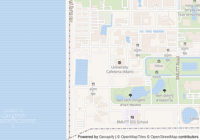 RMUTT Stadium — เปิดใน Google Maps