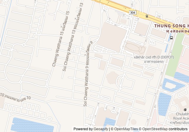 Royal Thai Armed Forces Headquarters Tennis Court — เปิดใน Google Maps
