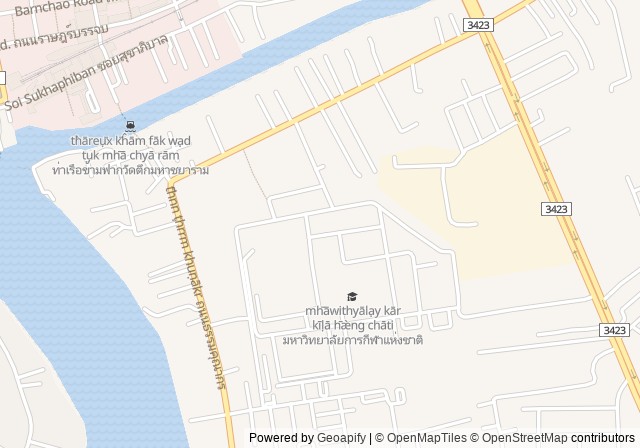 Samut Sakhon Physical Education College Tennis Court — เปิดใน Google Maps