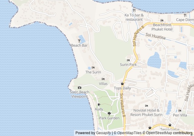 The Surin Phuket — เปิดใน Google Maps