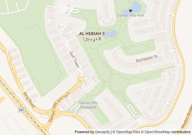 DAMAC Hills Tennis Court — เปิดใน Google Maps