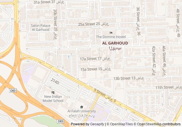 Garhoud Garden (Tennis Court) — 在 Google 地圖開啟