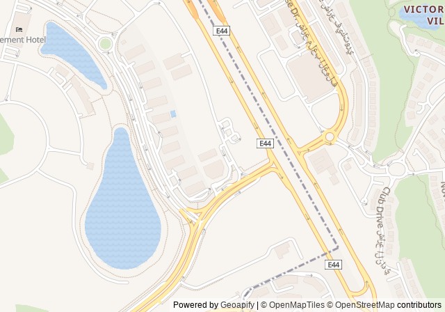 杜拜 Production City 萬豪酒店網球場 — 在 Google 地圖開啟