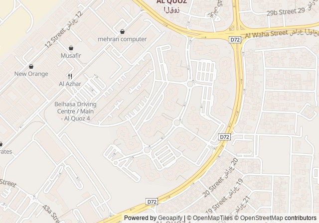 Tennis court Al Khail Heights Community — Open in Google Maps