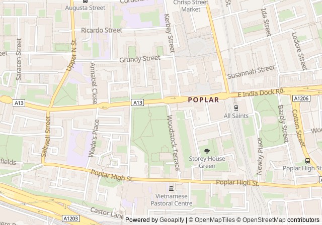 Poplar Recreation Ground Tennis Courts — เปิดใน Google Maps