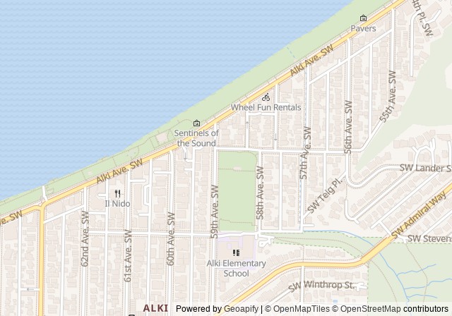Alki Playground Pickleball and Tennis Courts — Open in Google Maps