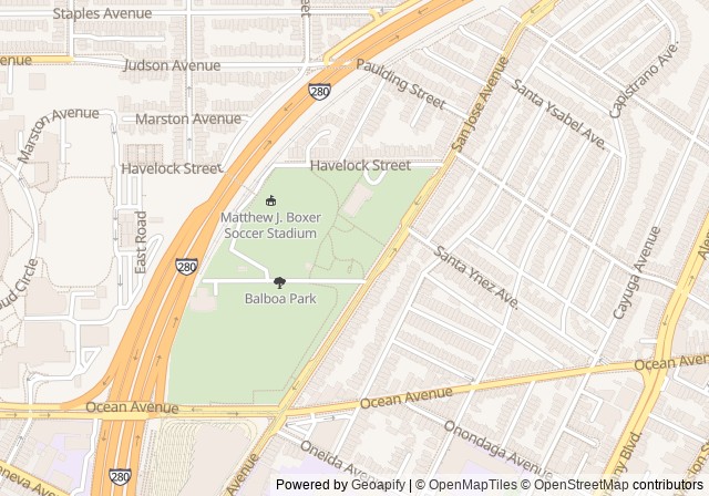 Balboa Park Tennis Courts — Open in Google Maps