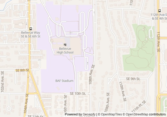 Bellevue High School Tennis — Google マップで開く