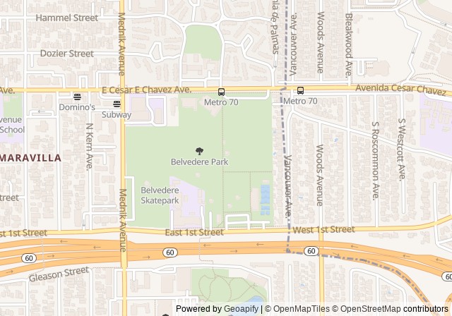 Belvedere Community Regional Park — Open in Google Maps