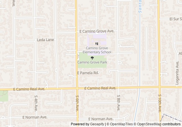 Camino Grove Park — Open in Google Maps