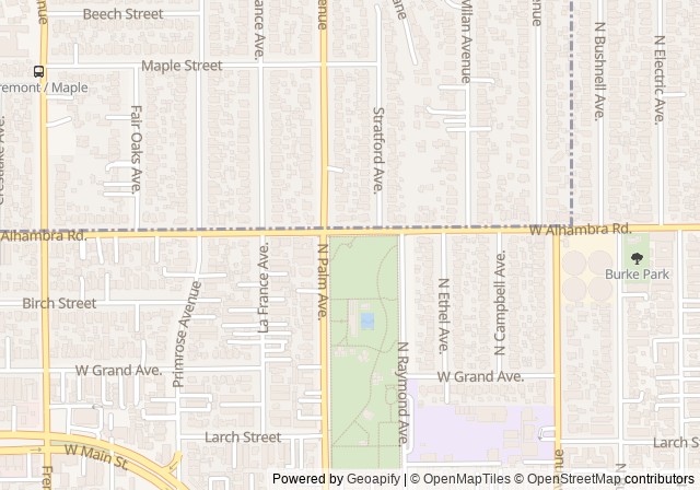 City of Alhambra Veterans Memorial — Open in Google Maps