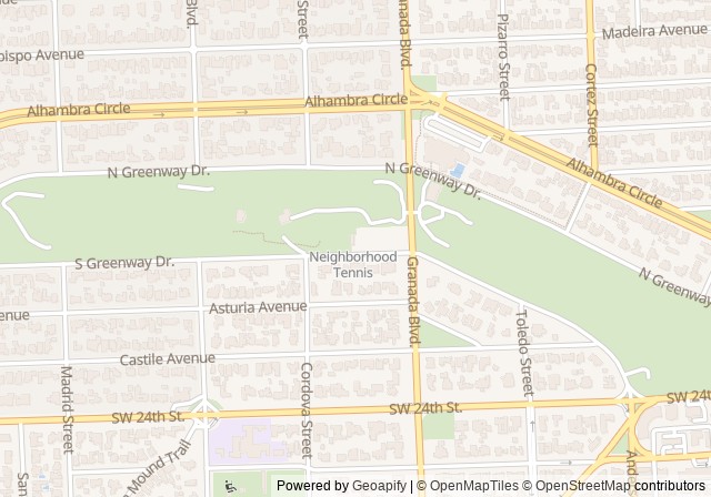 Coral Gables Athletic Club tennis courts — เปิดใน Google Maps