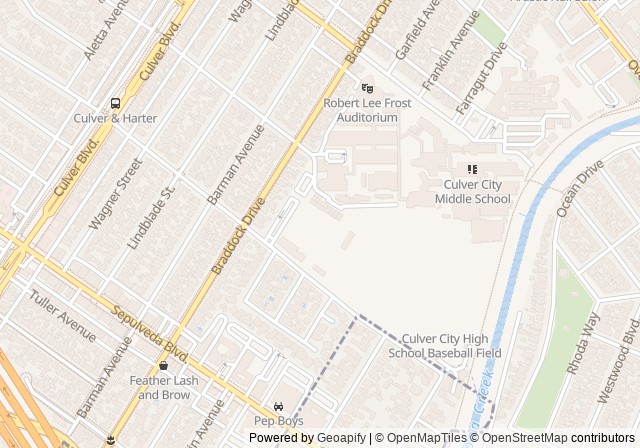Culver City High School Tennis Court — Open in Google Maps