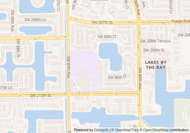 Cutler Bay Senior High School Tennis Courts — เปิดใน Google Maps