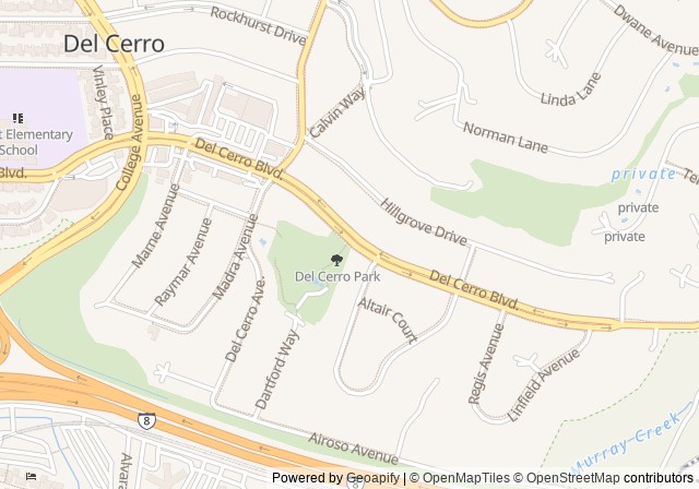 Del Cerro Park — เปิดใน Google Maps
