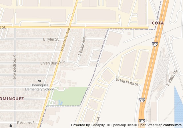 Dominguez Park Tennis — Open in Google Maps