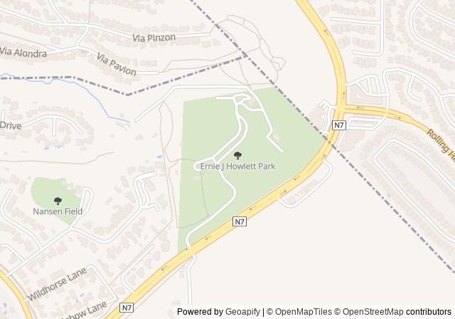 Ernie Howlett Park - Rolling Hills Tennis — Open in Google Maps