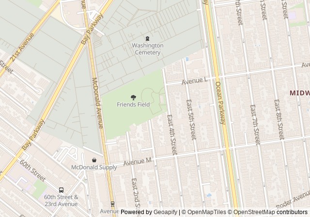 Friends Field Tennis Courts — Open in Google Maps