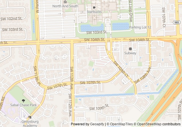Gardens of Kendall Tennis Court — 在 Google 地圖開啟