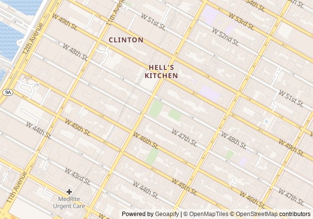 Hell's Kitchen Park — 在 Google 地圖開啟
