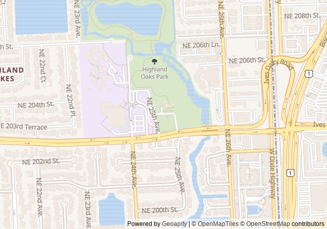 Highland Oaks Park Tennis Courts — เปิดใน Google Maps