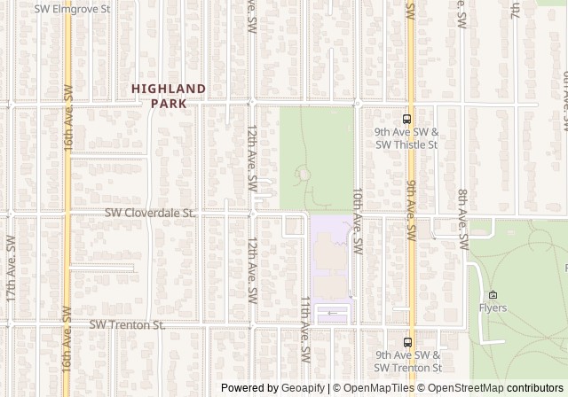 Highland Park Tennis Court — เปิดใน Google Maps