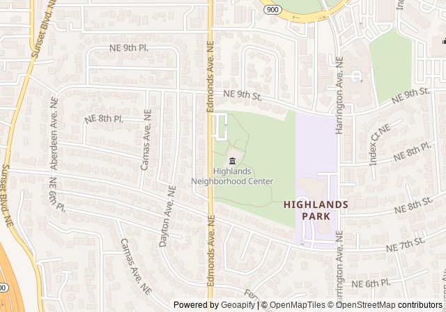 Highlands Park and Neighborhood Center — Open in Google Maps