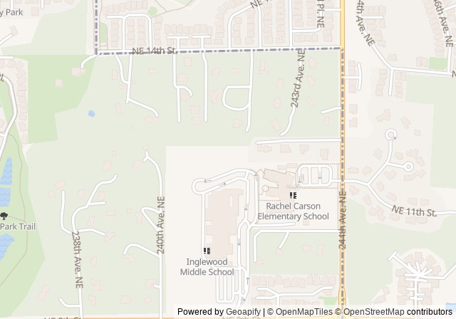 Inglewood Middle School Pickleball and Tennis Courts — Open in Google Maps