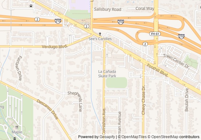 La Cañada Flintridge Tennis Courts — เปิดใน Google Maps