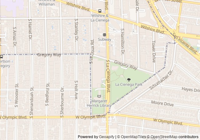 La Cienega Tennis Center — Open in Google Maps