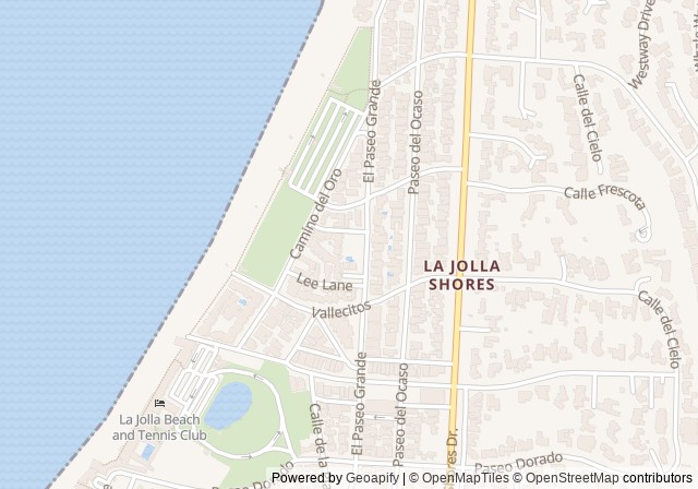 La Jolla Shores Clubdominiums Tennis Courts — 在 Google 地圖開啟