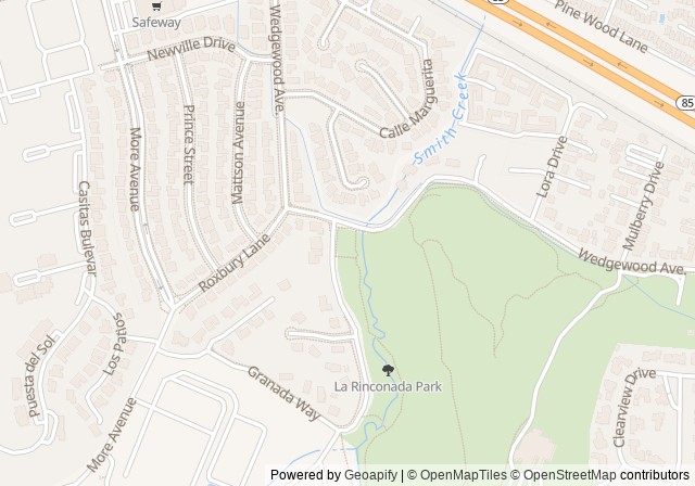La Rinconada Park — Open in Google Maps