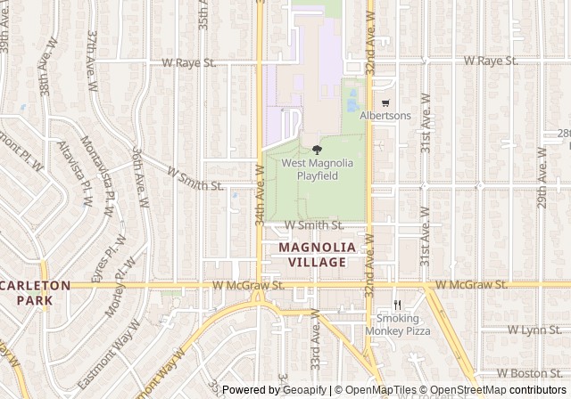 Magnolia Playfield Tennis & Pickleball Courts — เปิดใน Google Maps