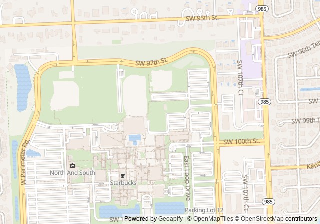 Miami Dade College Kendall Campus Racquet Sports Complex — เปิดใน Google Maps