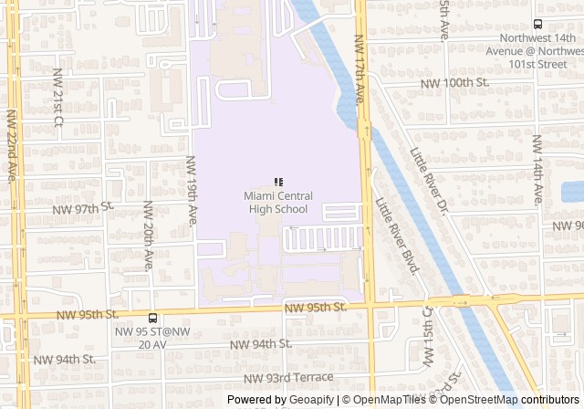 Miami Central Senior High School 網球場 — 在 Google 地圖開啟