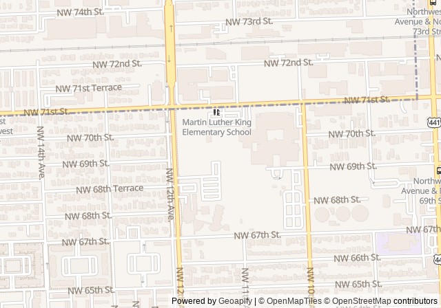 Miami Northwestern Senior High School Tennis Courts — 在 Google 地圖開啟