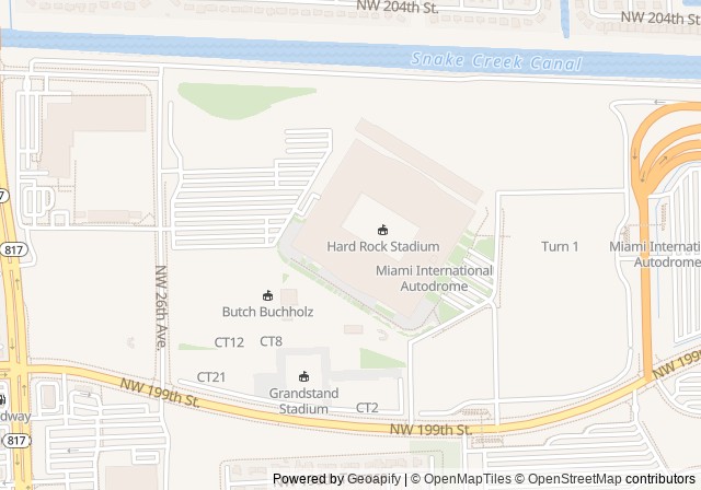 Miami Open Tennis Stadium — 在 Google 地圖開啟