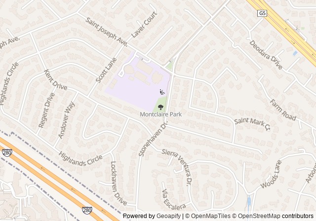 Montclaire Park Tennis Courts — Open in Google Maps