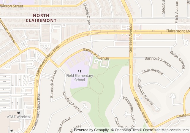 North Clairemont Recreation Center — Open in Google Maps