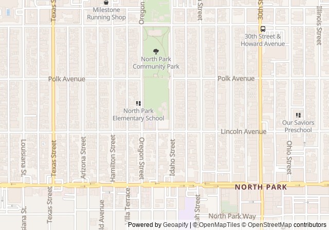 North Park Recreation Center — Open in Google Maps
