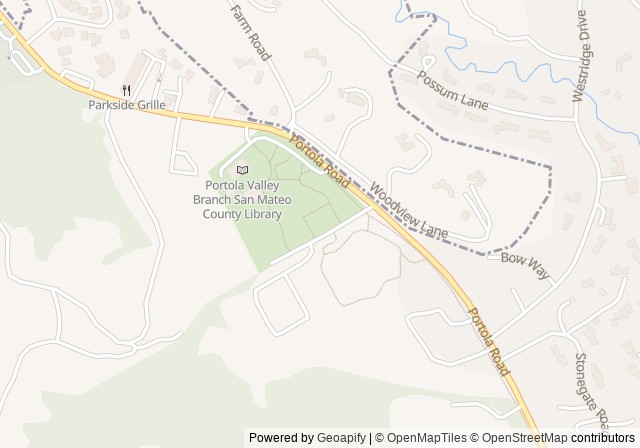 Portola Valley Town Center Tennis Courts — Open in Google Maps
