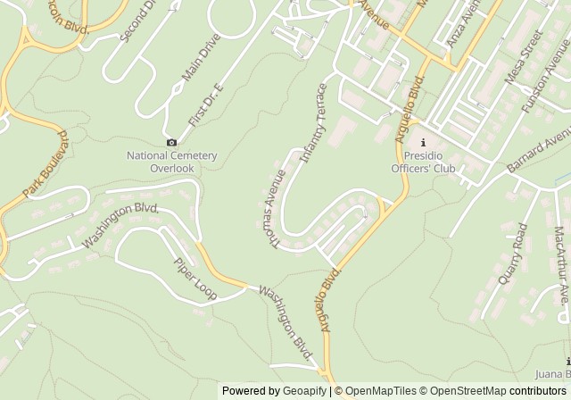 Presidio YMCA Infantry Terrace Tennis Courts — Google マップで開く