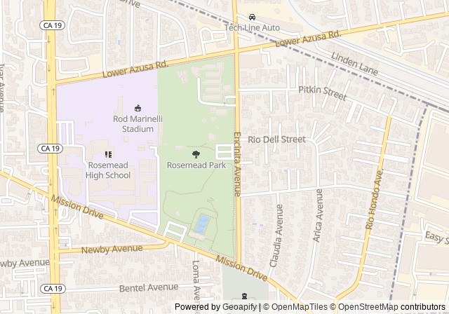 Rosemead Park — เปิดใน Google Maps