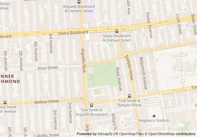 Rossi Park Tennis Courts — Open in Google Maps