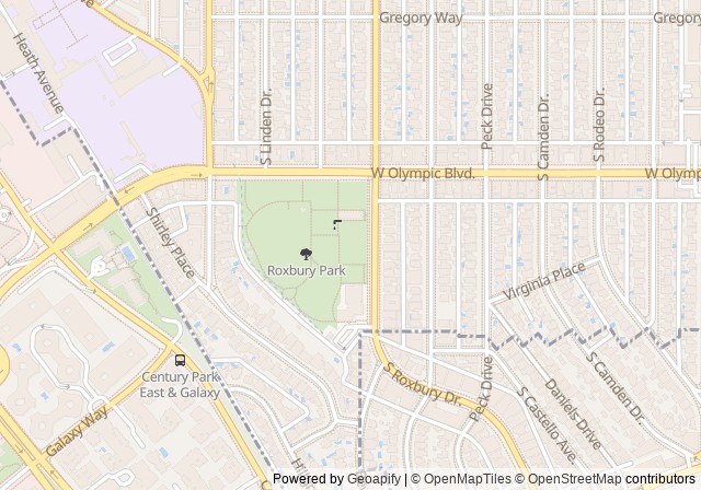 Roxbury Park Tennis Courts — เปิดใน Google Maps