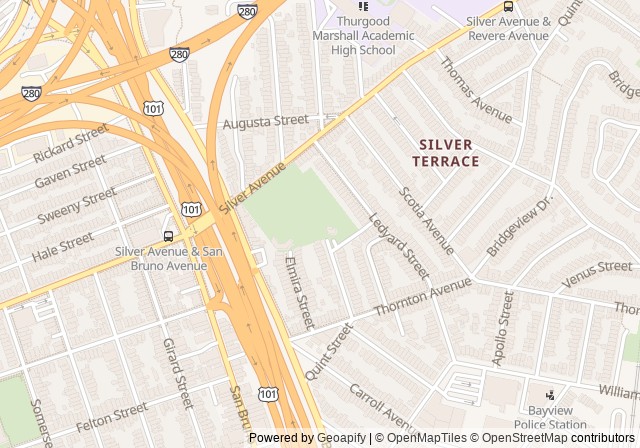 Silver Terrace Tennis Court — Open in Google Maps